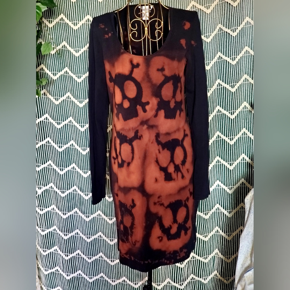 ☠Custom Skull Dress ☠